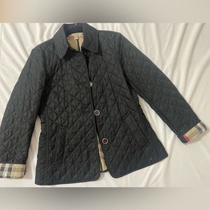 Burberry Brit Quilted Jacket (Black) Small